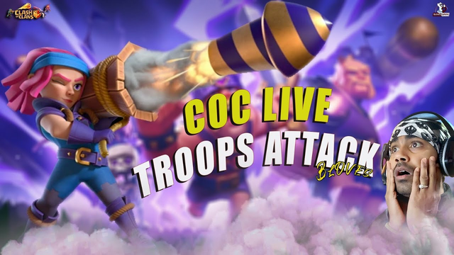 COC LIVE New Troops Attacks & Tips / Dragon Festival Events / clash of clans live stream #coc