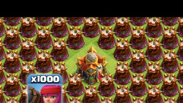 All Wizard Tower VS 1000 Firecracker Max Level Troops | Clash of clans