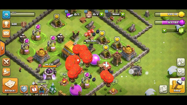 hello friends clash of clans townhall 5  attack  please subscribe to my channel