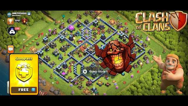bay3/20days clash of clans live stream challenge base visit dragon event completed master to silver