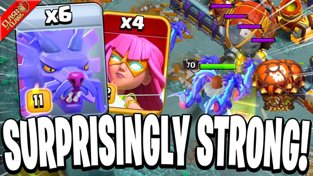 This Azure Dragon Army Crushes in Legends League! - Clash of Clans