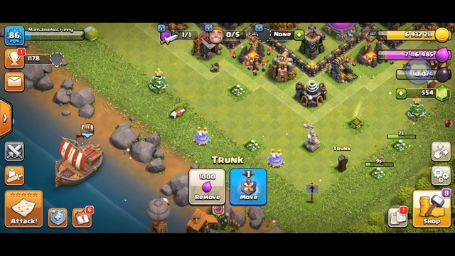 Removing Objects in Clash Of Clans