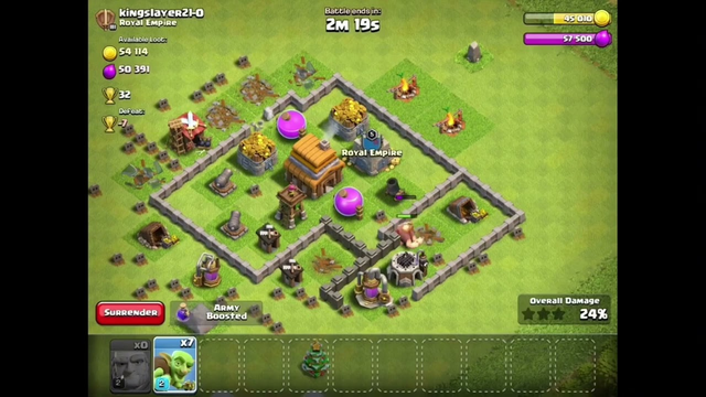 Clash of Clans gameplay #gaming #clashofclans