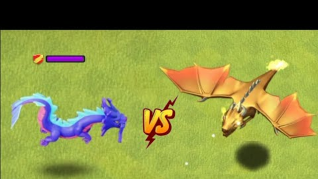 Azure Dragon Vs All Troops! - Clash of Clans