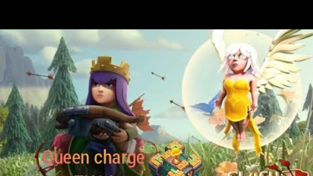 QUEEN CHARGE SIMPEL TH14 | CLASH OF CLANS