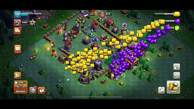 Clash of Clans Mix gameplay