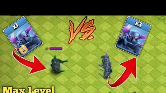 Max Level Troops Vs Level 1 Troops - challenge - clash of clans