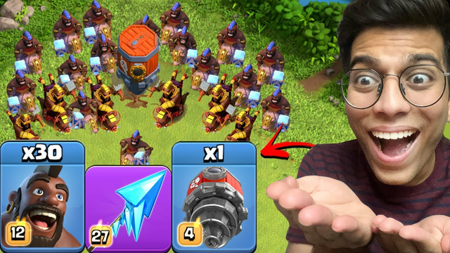 Frozen Arrow made my Hogs more POWERFUL (Clash of Clans)