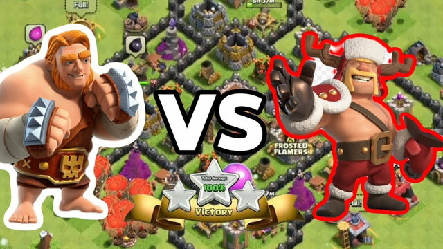 clash of clans giant vs village
