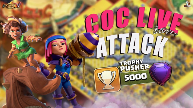 COC LIVE Base visiting & Tips / Dragon Festival Troops Attacks / clash of clans live stream #coc