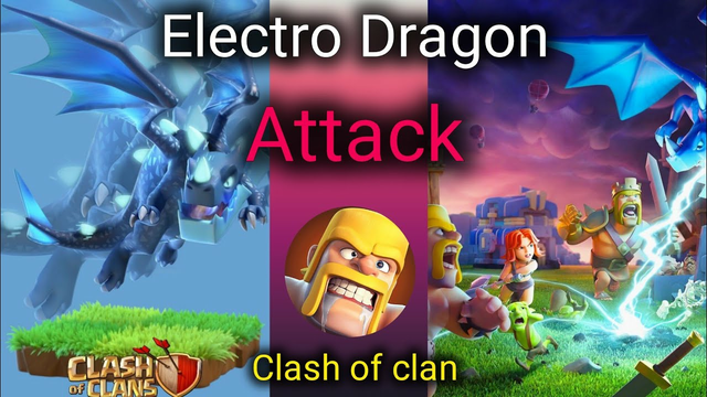 Electro Dragon Attack || Clash Of Clans | The power of Electro Dragon | COC