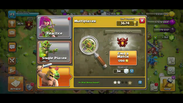 CRAZY base Attack Clash of clans