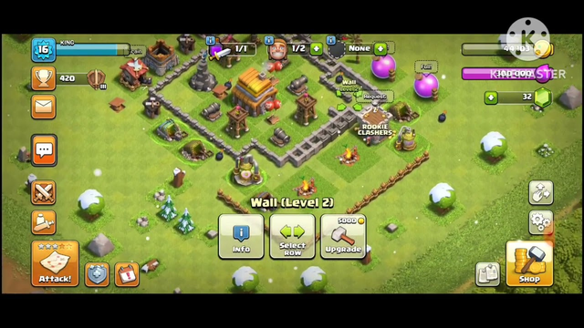 UPDATING  OF WALLS IN CLASH OF CLANS