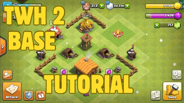 NEW BEST Town Hall 2 Base in 2024!!! - clash of clans