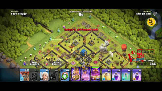 clash of clans|| Attack Town Hall 12 || coc