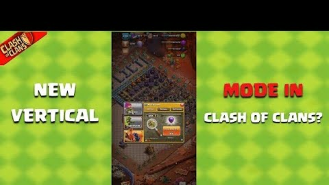 *New* Vertical Mode in Clash of Clans? | Clashflict