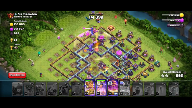 Easily 3 Star town hall 14(clash of clans)