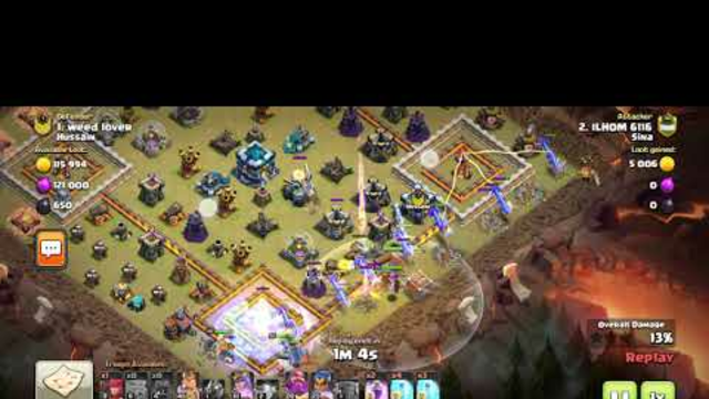 clash of clans clan war attacking on high level town hall Village #clashofclans #townhall #mobile