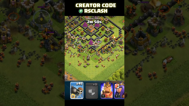 Can We 3 Star With Only Wall breaker (Clash of Clans) || #clashofclans #shorts #coc