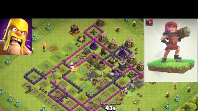clash of clans Gameplay | Fire cracker new troop Gameplay