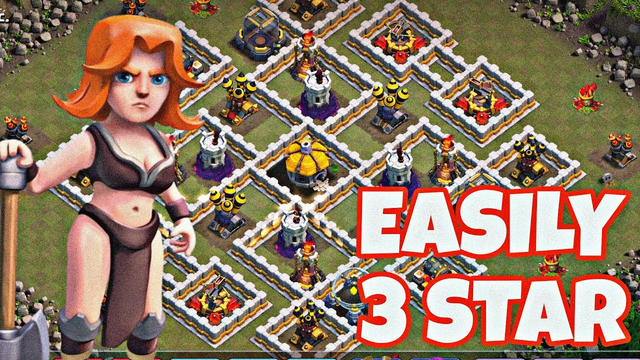 EASILY 3 STAR IN SINGLE PLAYER FIRECRACKER INC. IN CLASH OF CLANS #singleplayer #clashofclans