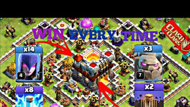 TH 11 WITCH ATTACK STRATEGY (clash of clans)