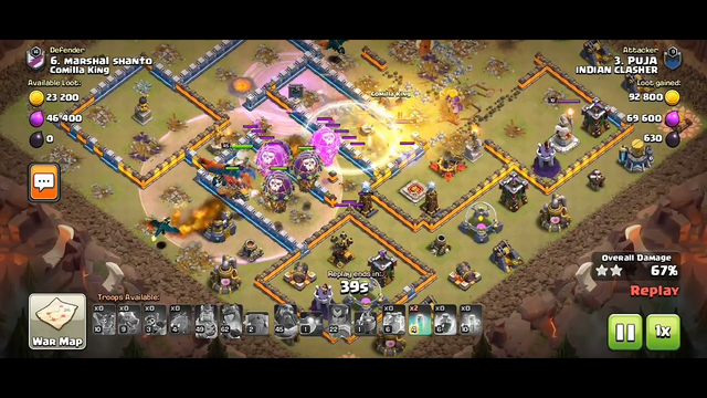 war attack clash of clans