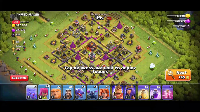 Clash of clans COC Gameplay| Clash of clans Live streaming #3