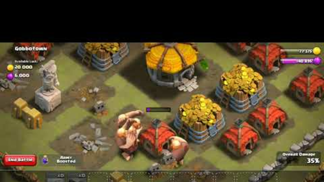 Clash of clans attack Gobbotown (Clash of clans)
