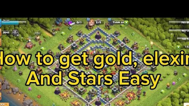 How to Find Gold, elixir, and Stars in Clash of Clans Easily - COC