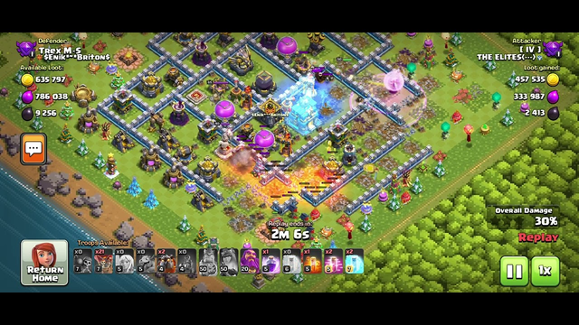 Epic Th11 Attack Strategy | LaLoons + QW + Flame Flinger | Clash of Clans