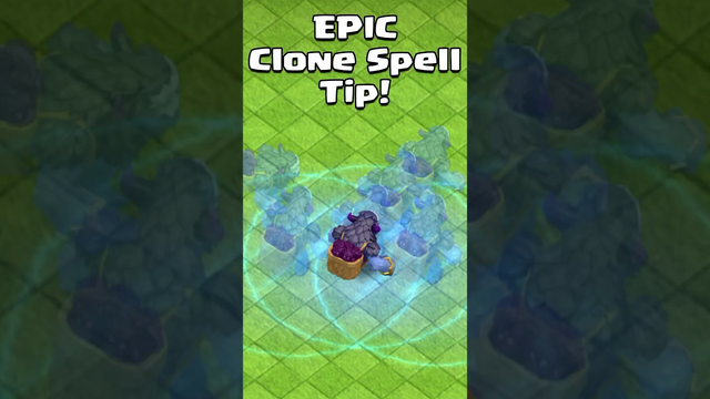 EPIC Clone Spell Tip (Clash of Clans)