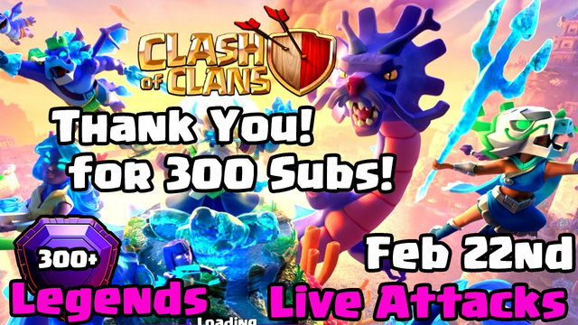 Late Legends League Pushing Feb 22nd + Clan Games | Clash of Clans