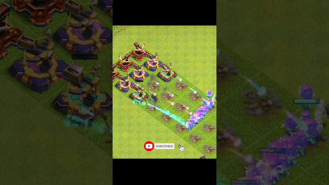 1X Super Archer + Clone Spell VS All Level X-Bow Formation - COC | #clashofclans #cocshorts #shorts