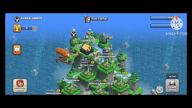 CLAN CAPITAL UPGRADED|CLASH OF CLANS|