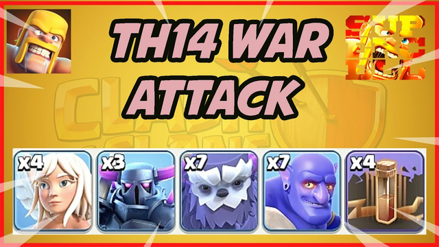 TH14 War Attack strategy  Clash of Clans  Part 31  AND Gameplay
