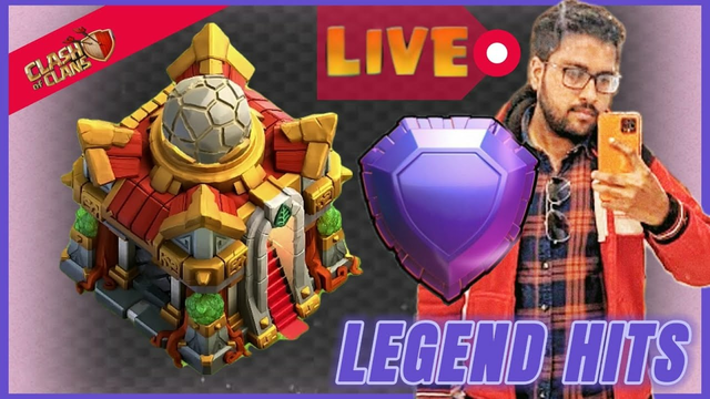 Clash of Clans LIVE | FEBRUARY LEGEND SEASON TH16 | Road To 1.6K Subs | #clashofclans #livestream