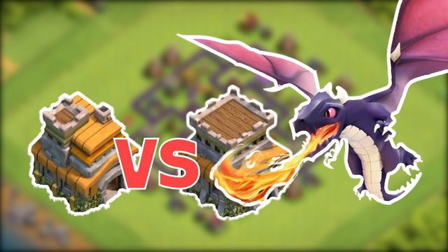 TH7 Attacking TH8 with the Dragons! | Clash of Clans