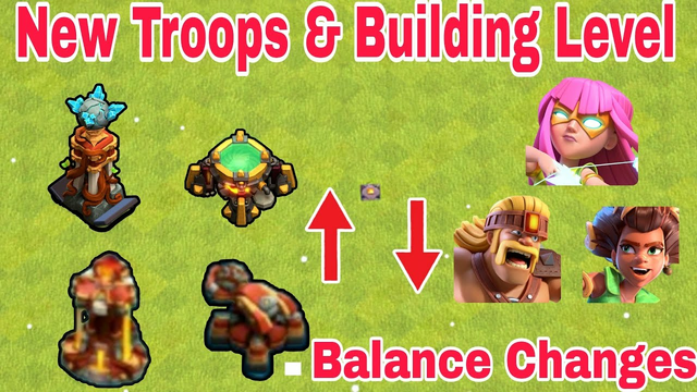 New Level of Troops & Building|Tamil|Balance Changes - Clash of clans