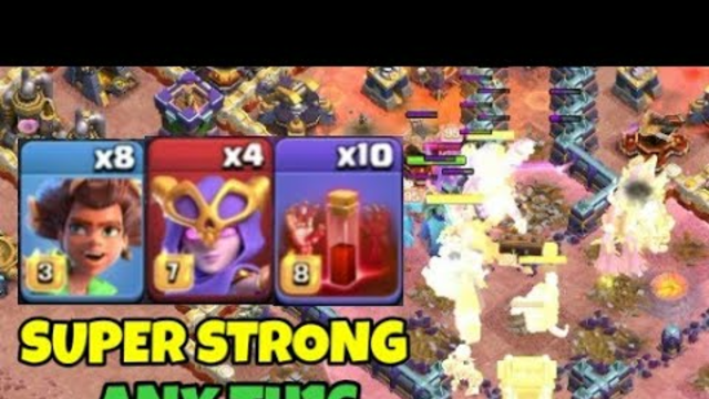 This TOWNHALL16 Attack Strategy is SUPER STRONG!!! (Clash Of Clans)
