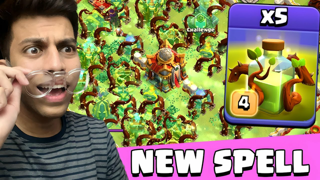 New Overgrowth Spell Explained in Clash of Clans