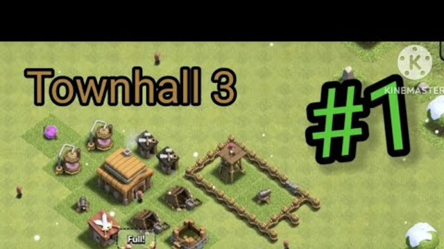 CLASH OF CLANS PART-01||Reaching Townhall 3|(NO COMMENTRY)
