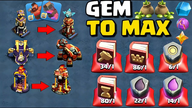 TH16 NEW UPDATE Spending SPREE & GEM TO MAX | Clash of Clans