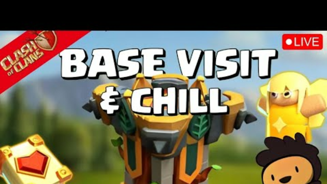 LIVE LIVE!!!! CLASH OF CLANS | UPDATE | VISITING BASES | CHECKING NEW STUFF | WHEW | maintenance