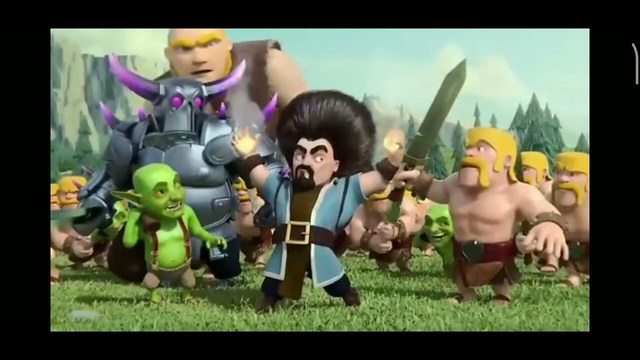 clash forever  clash of clans  THE HOG RIDER