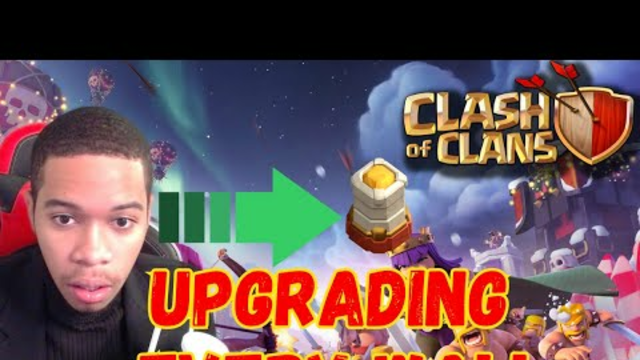Wall upgrade & base visit spree | Clash of clans