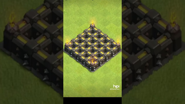 clash of clans wall