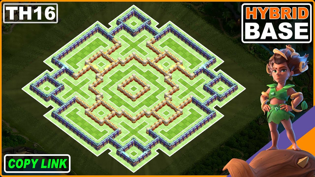 NEW BEST! Town Hall 16 (TH16) Base with COPY LINK - Clash of Clans