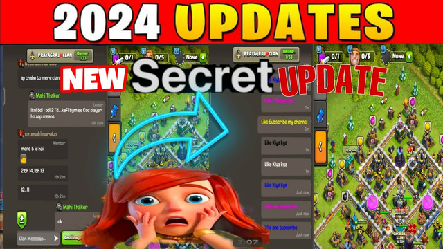 How to Change Clan Chat Text Color in Clash of Clans 2024 New Update
