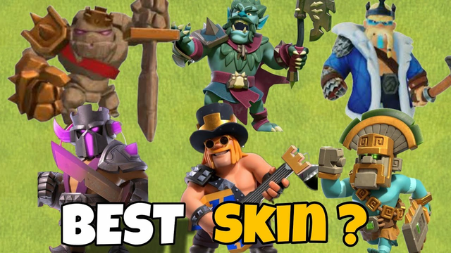 2024 Every Barbarian King Skin | Gold Pass Edition | Clash of clans  @clashlegend28  #coc